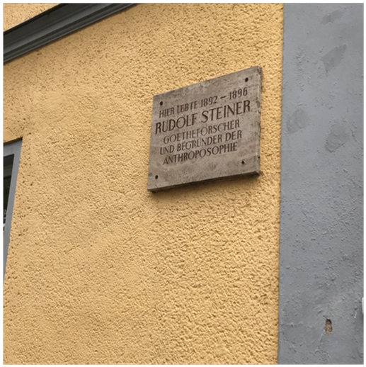 Rudolf Steiner in Weimar